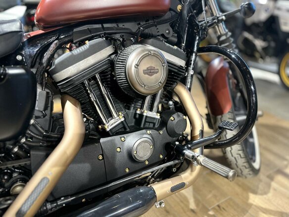 2017 Harley-Davidson Sportster 883, коричневый, 1450000 рублей - вид 8