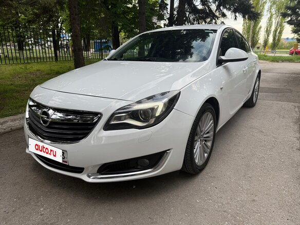 2014 Opel Insignia I Рестайлинг, белый, 820000 рублей