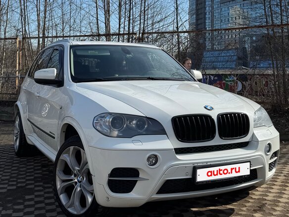 2012 BMW X5 30d II (E70) Рестайлинг, белый, 2350000 рублей