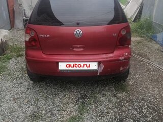 2002 Volkswagen Polo IV, красный, 230000 рублей, вид 1