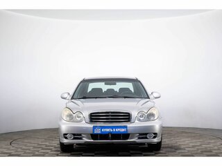 2007 Hyundai Sonata ТагАЗ IV (EF) Рестайлинг, серебристый, 549000 рублей, вид 2