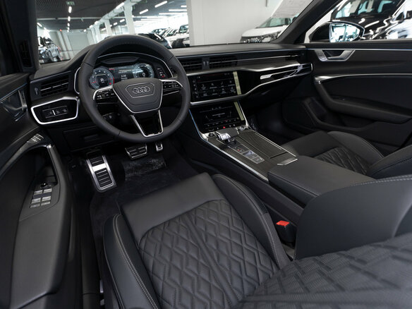 2025 Audi A6 45 TFSI Long V (C8) Рестайлинг, чёрный - вид 6
