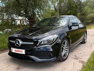 2018 Mercedes-Benz CLA 200 I (C117, X117) Рестайлинг, чёрный, 2100000 рублей, вид 1