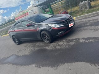2011 Hyundai Sonata VI (YF), чёрный, 1100000 рублей, вид 4