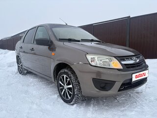2016 Lada (ВАЗ) Granta I, коричневый, 400000 рублей, вид 4