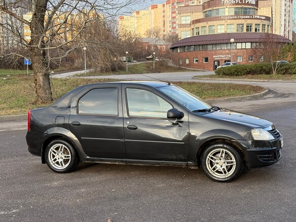 2010 Renault Logan I Рестайлинг, чёрный, 299990 рублей - вид 24