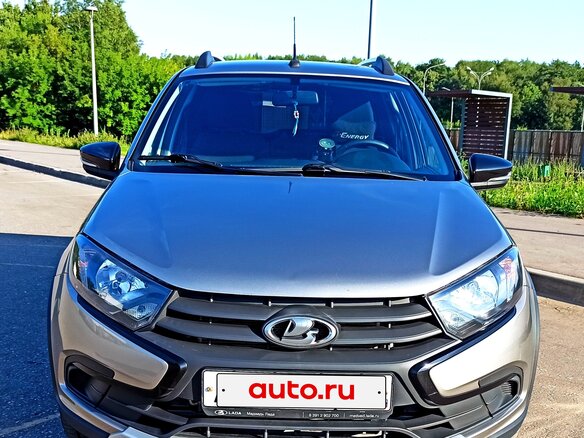 2022 Lada (ВАЗ) Granta I Рестайлинг, серый - вид 7