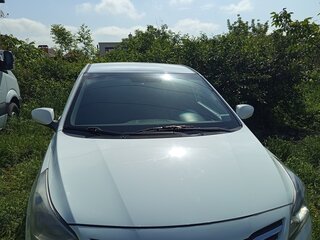 2015 Hyundai Solaris I Рестайлинг, белый, 1100000 рублей, вид 1