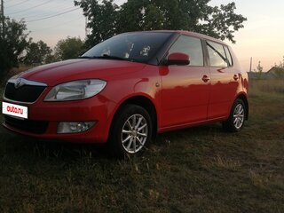 2012 Skoda Fabia II Рестайлинг, красный, 525000 рублей, вид 1