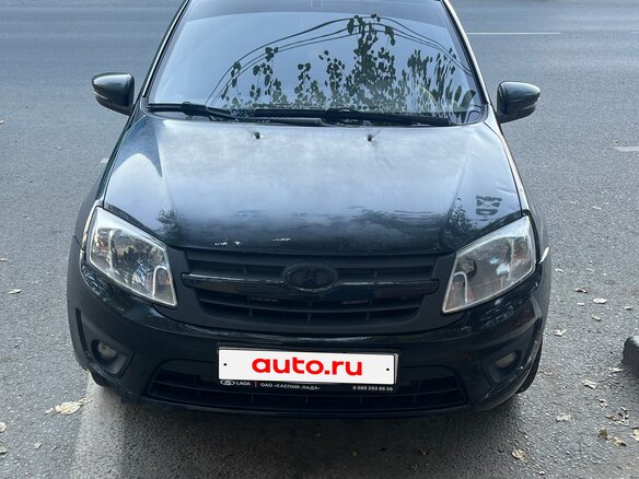 2012 Lada (ВАЗ) Granta I, чёрный, 260000 рублей