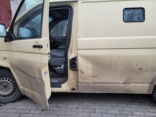 2008 Volkswagen Transporter T5, бежевый, 580000 рублей, вид 3