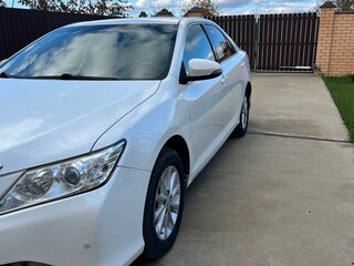 2014 Toyota Camry VII (XV50), белый, 1650000 рублей, вид 5