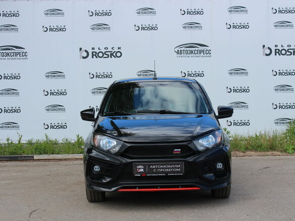 2023 Lada (ВАЗ) Granta I Рестайлинг, чёрный - вид 1