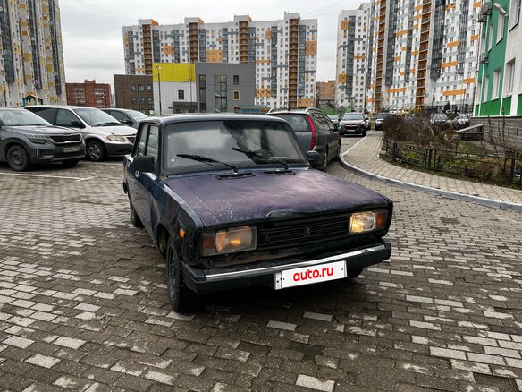 2007 Lada (ВАЗ) 2105, синий, 100000 рублей - вид 7