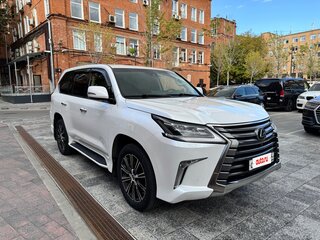 2018 Lexus LX 450d III Рестайлинг 2, белый, 7500000 рублей, вид 3