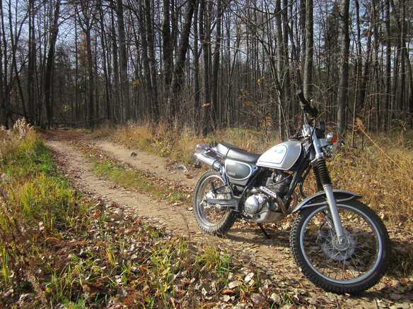 1997 Yamaha ST 225 Bronco, серый, 180000 рублей - вид 1