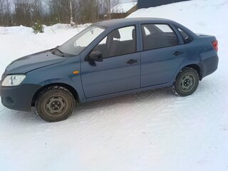 2014 Lada (ВАЗ) Granta I, серый, 570000 рублей, вид 4