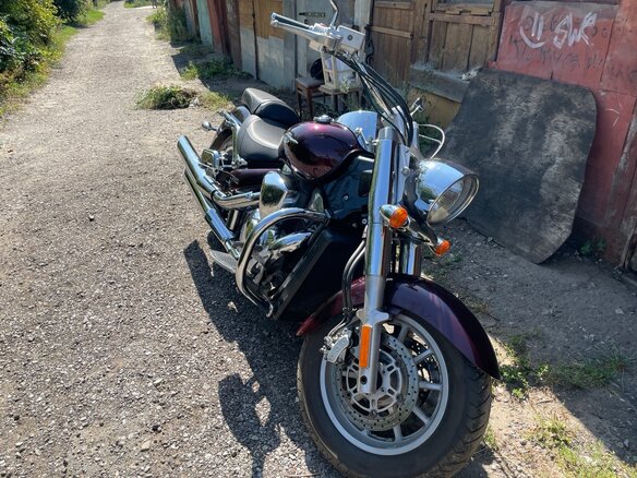 2008 Suzuki Boulevard C109R, фиолетовый, 800000 рублей
