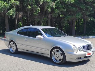 2002 Mercedes-Benz CLK-Класс 200 I (W208) Рестайлинг, серебристый, 750000 рублей, вид 1