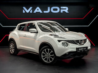 2017 Nissan Juke I Рестайлинг, белый, 1580000 рублей, вид 3