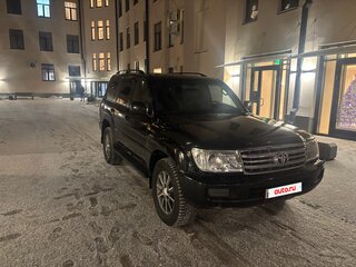 2007 Toyota Land Cruiser 100 Series Рестайлинг 2, чёрный, 2390000 рублей, вид 2