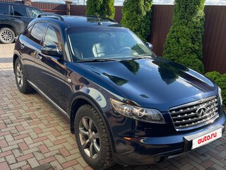2007 Infiniti FX35 I (S50) Рестайлинг, синий, 885000 рублей, вид 3