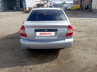 2007 Hyundai Accent ТагАЗ II, серебристый, 320000 рублей, вид 4