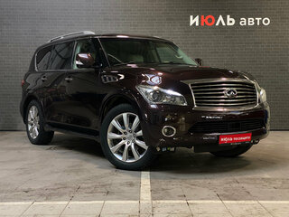 2012 Infiniti QX56 II, чёрный, 1910000 рублей, вид 3