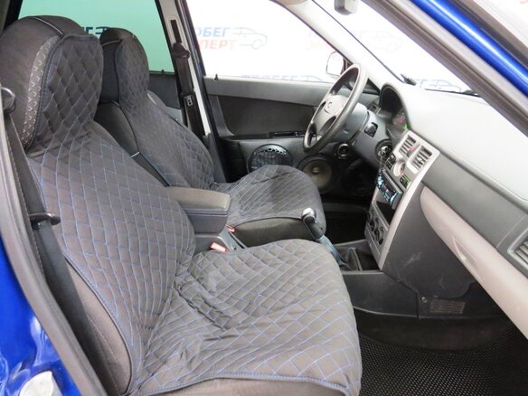 2011 Lada (ВАЗ) Priora I, синий, 320000 рублей - вид 6