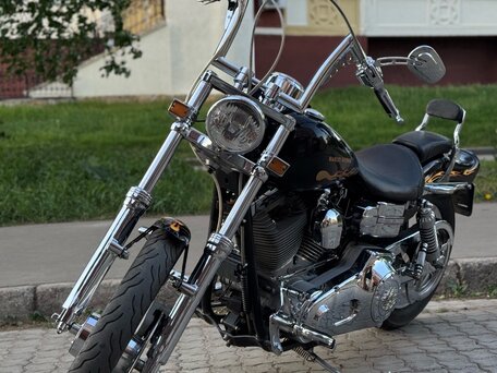 2001 Harley-Davidson Dyna Wide Glide, чёрный, 850000 рублей, вид 1