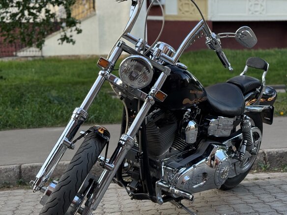 2001 Harley-Davidson Dyna Wide Glide, чёрный, 850000 рублей