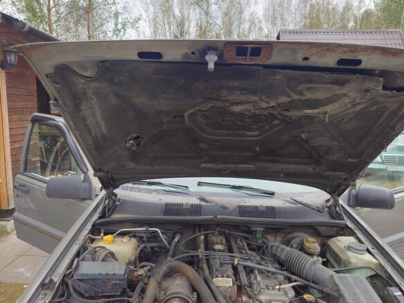 1995 Jeep Grand Cherokee I (ZJ), серый, 385000 рублей - вид 19
