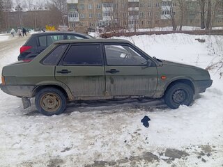 1998 Lada (ВАЗ) 21099, серый, 70000 рублей, вид 1