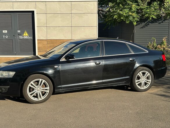 2004 Audi A6 III (C6), чёрный, 900000 рублей - вид 1