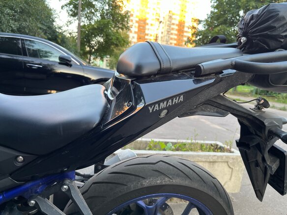 2018 Yamaha MT-03, синий, 420000 рублей - вид 13