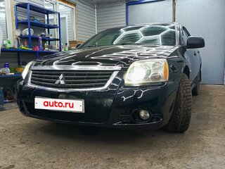 2008 Mitsubishi Galant IX Рестайлинг 2, чёрный, 570000 рублей, вид 2
