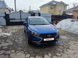 2021 Lada (ВАЗ) Vesta SW I, синий, 750000 рублей, вид 1