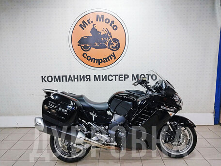 2008 Kawasaki GTR 1400 (Concours 14), чёрный, 799000 рублей, вид 1