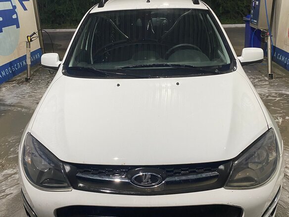 2013 Lada (ВАЗ) Kalina II, белый, 465000 рублей