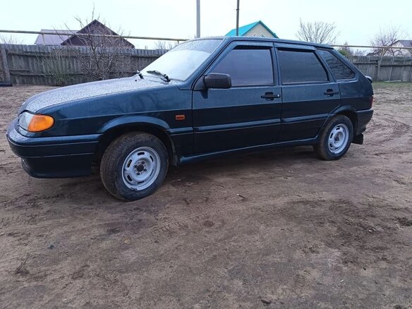 2007 Lada (ВАЗ) 2114, зелёный, 320000 рублей - вид 4