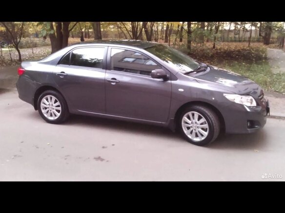 2008 Toyota Corolla AMT X (E140, E150), серый, 3500000 рублей - вид 10