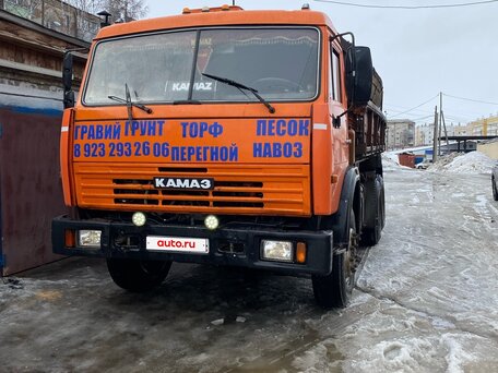 2004 КамАЗ 55102, оранжевый, 1200000 рублей, вид 1