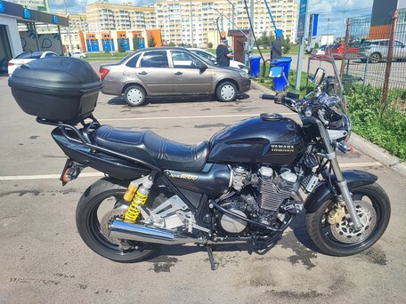 1995 Yamaha XJR1200, чёрный, 460000 рублей, вид 2