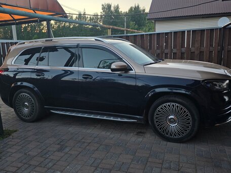 2019 Mercedes-Benz GLS 400 d II (X167), синий, 8500000 рублей, вид 3