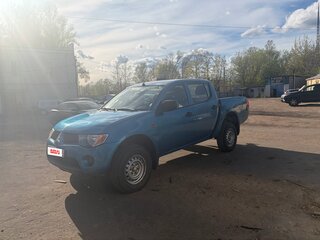 2008 Mitsubishi L200 IV, голубой, 900000 рублей, вид 1