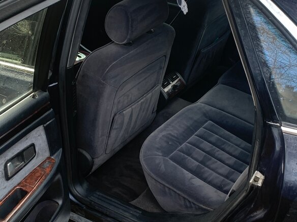1998 Audi A8 I (D2), синий, 430000 рублей - вид 6