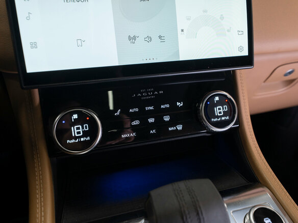 2021 Jaguar F-Pace I Рестайлинг, синий - вид 15
