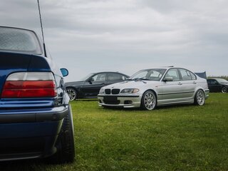 2001 BMW 3 серии 320d IV (E46) Рестайлинг, серый, 860000 рублей, вид 3