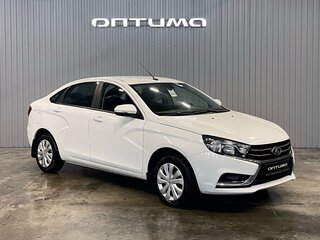 2020 Lada (ВАЗ) Vesta I, белый, 1200000 рублей, вид 3