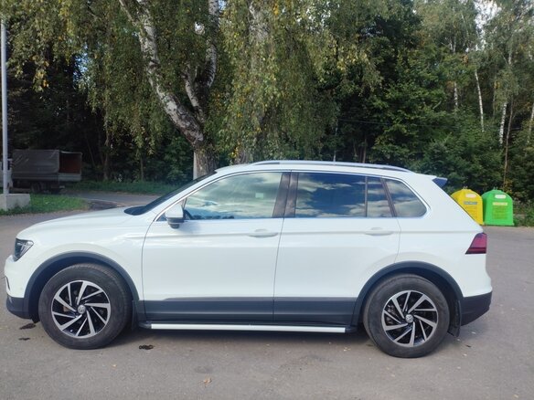2019 Volkswagen Tiguan II, белый, 3300000 рублей - вид 7